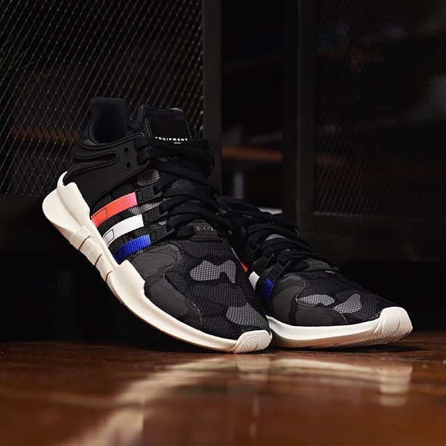 adidas eqt support adv tri color stripes camo