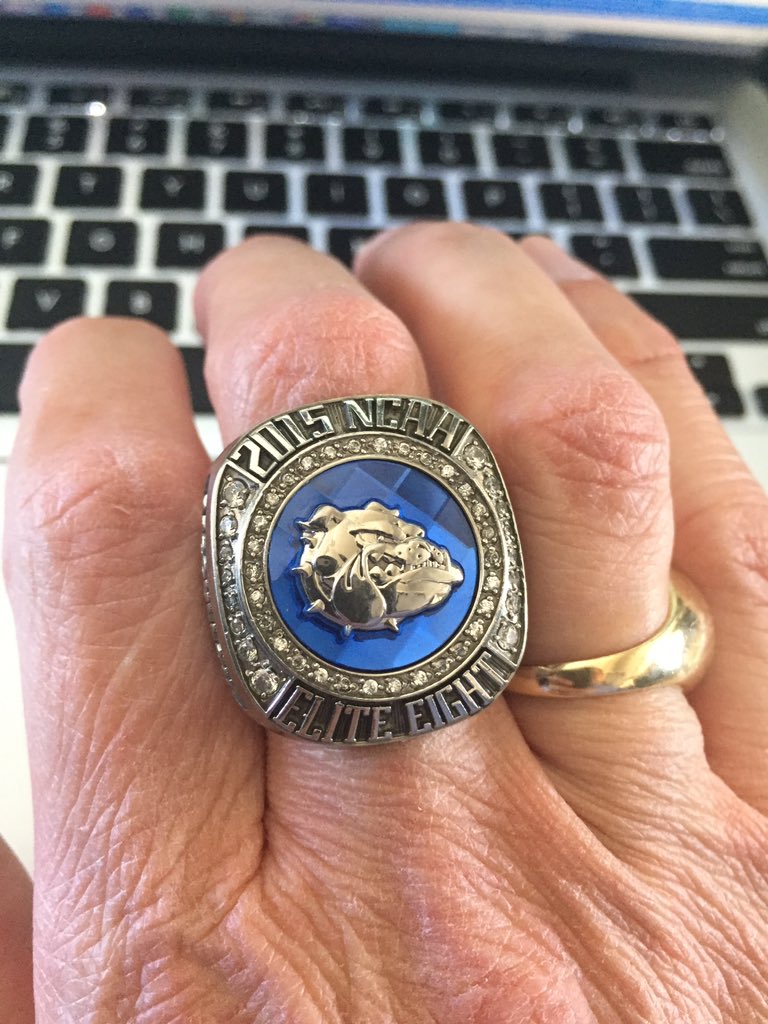 ThayneMcCulloh's tweet photo. Hey @CrashCase123 -- I'm wearing my lucky socks, AND my lucky ring 🏀🏀🏀 @marchmadness @ZagMBB #GoZags https://t.co/Olkw87BewZ