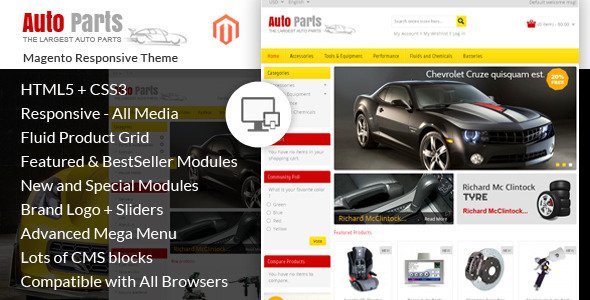 IgorMeyers's tweet image. Auto Parts – Tools Magento Theme dlvr.it/NjFlrx #Magento_Themes