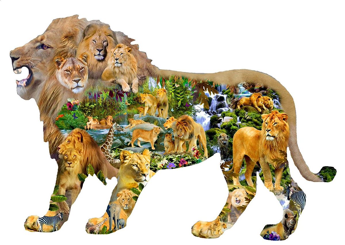 Just received a bunch of uniquely shaped jigsaw puzzles today! puzzlemaster.ca/browse/new/sha… 
 #puzzlemaster #hearmeroar #kingofthejungle