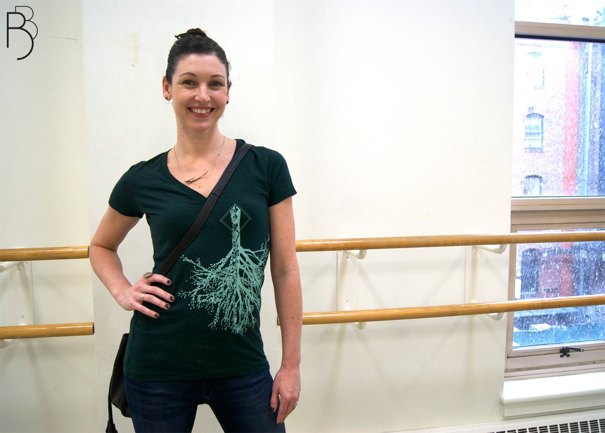 BostonBallet's tweet photo. Opening night is finally here! Stop by the BB Shop tonight to pick up a #BBWingsOfWax inspired tee! Modeled by Kathleen Breen Combes. https://t.co/ZTKlDkqR7m