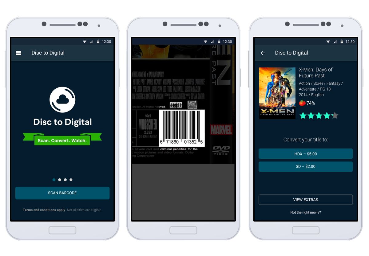 verge's tweet image. Vudu turn's your old DVDs into HD digital copies, and all you need is a smartphone theverge.com/2017/3/23/1503…