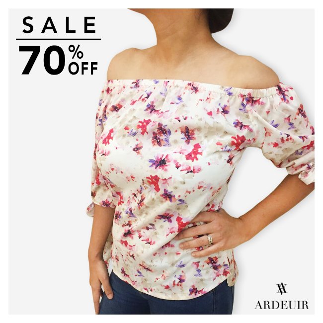 ardeuirattire's tweet photo. Hello Airy chic with this cold shouldered blouse!
#ardeuirlove https://t.co/EHLJ72Levm