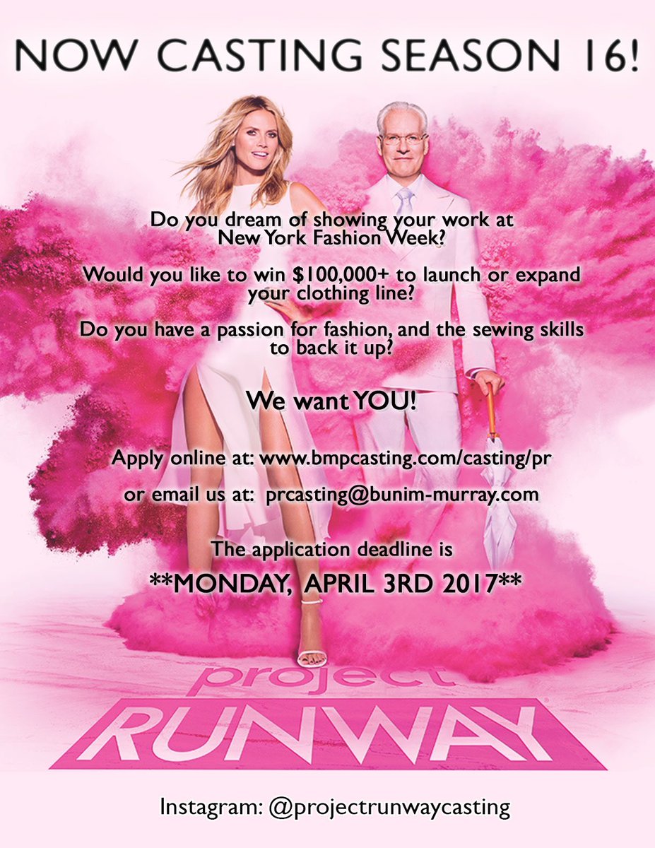 Descience (@fashiodescience) on Twitter photo Are you the next Fashion Star here is the info for casting <a href="/ProjectRunway/">Project Runway</a> deadline april 3rd #fashion Are you the next Fashion Star here is the info for casting <a href="/ProjectRunway/">Project Runway</a> deadline april 3rd #fashion