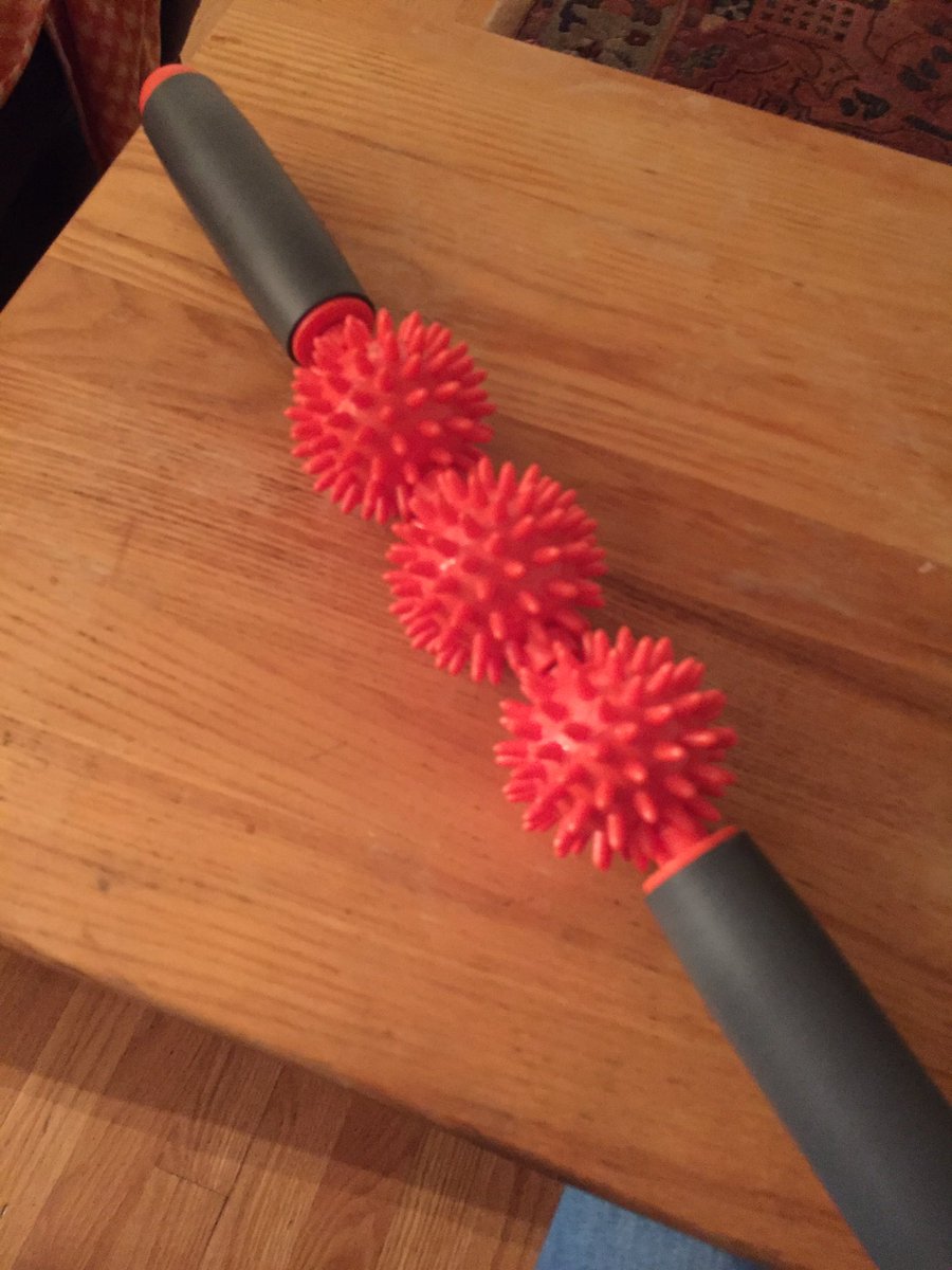 mouth_burp's tweet photo. "Oh my gosh, this knot in my leg is insane. Get me the anal destroyer 3000." #muscleroller #sister #athlete https://t.co/EM8SCBOGBM