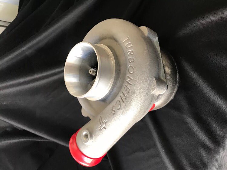 import_culture's tweet photo. Giving away a Turbonetics Turbo!! T04E 62MM with 62MM Exhaust wheel .63 A/R T-3 Exhaust Housing 5 Bolt Down Pipe https://t.co/chjd1p4iYt