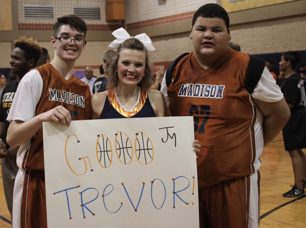 Mavs_Yearbook's tweet photo. But also, can we talk about those spirit groups &amp; organizations showing up to support our Special Olympians? #MaverickNation https://t.co/sPnTtYBtyh