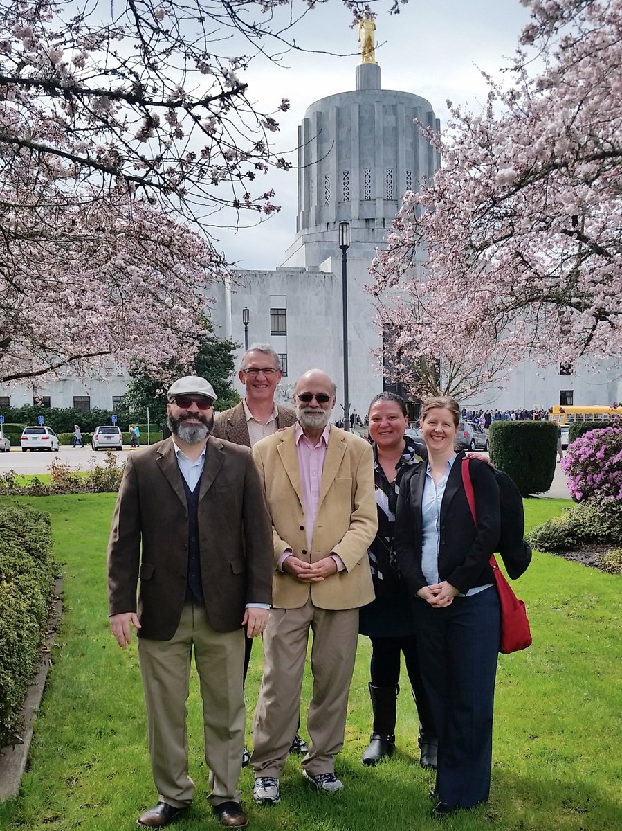 OregonCOPACT's tweet image. COPACT has a great day meeting with legislators at the Oregon State Capitol today in Salem, Oregon on 3/23/17. #mentalhealth #lobbying