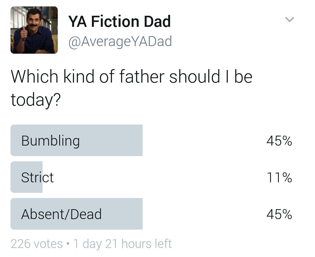 YA Fiction Dad tweet media