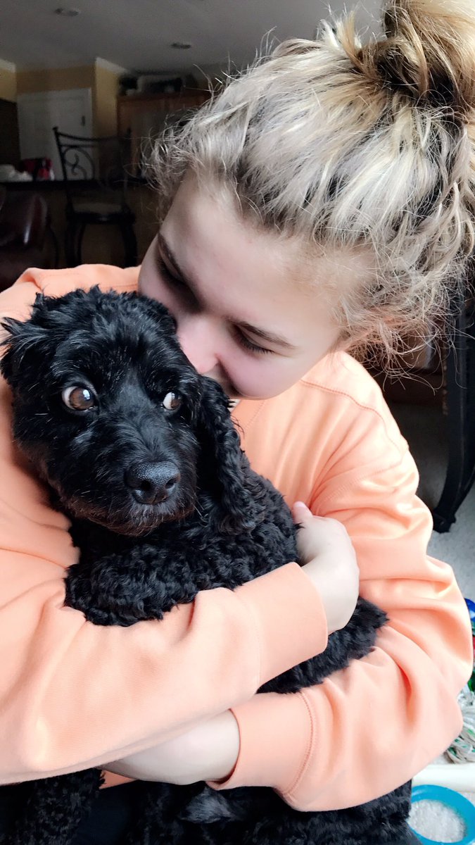 raymondpow's tweet photo. Happy birthday to my favorite person on the planet. Oh and it's also the cutest day of the year too. Coincidence??😏❤ #NationalPuppyDay https://t.co/0621umpKQy