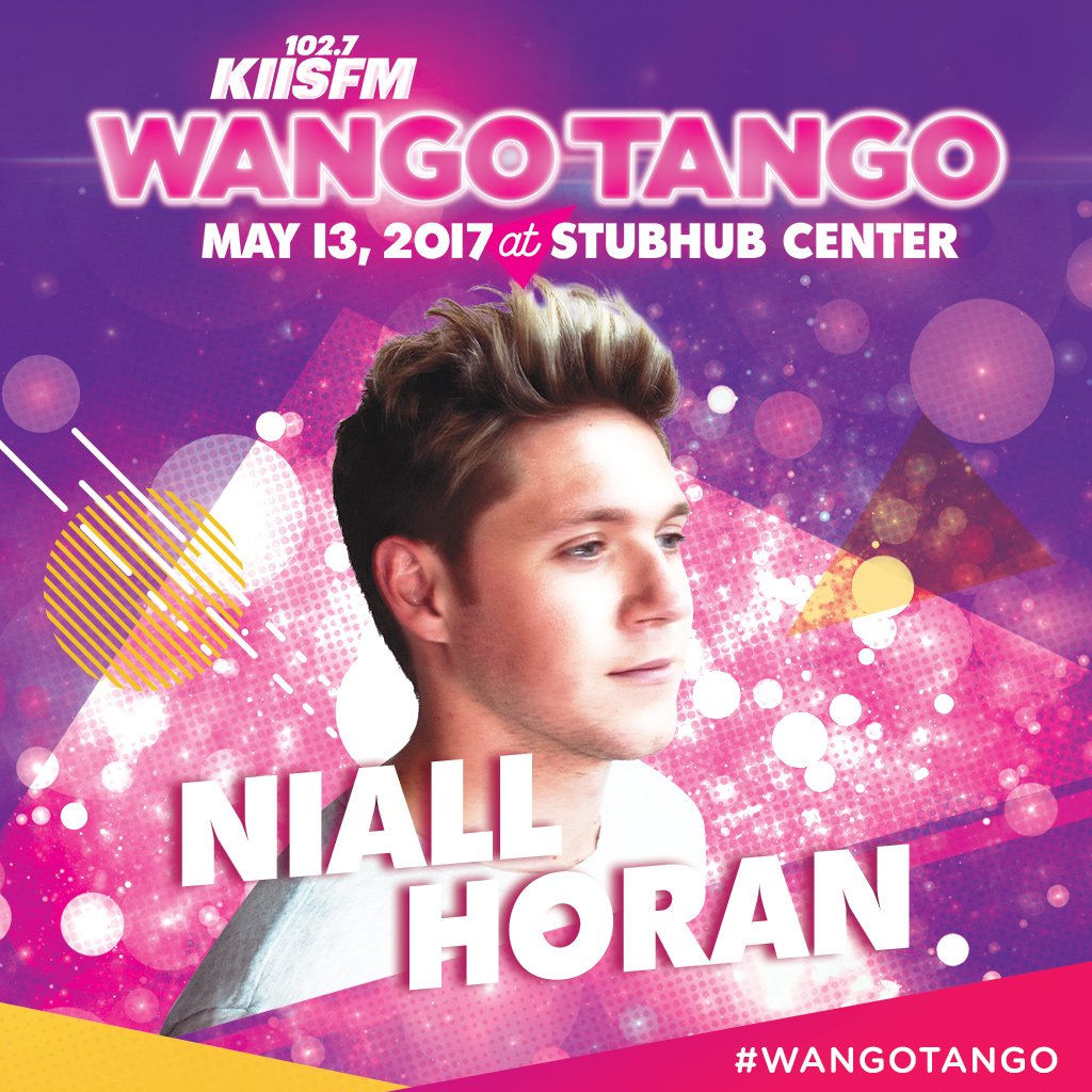 NiallOfficial's tweet image. Delighted to be performing at WangoTango ! @1027kiisfm You can get your tickets on 31/3 at 10am  Kiisfm.com/wangotango