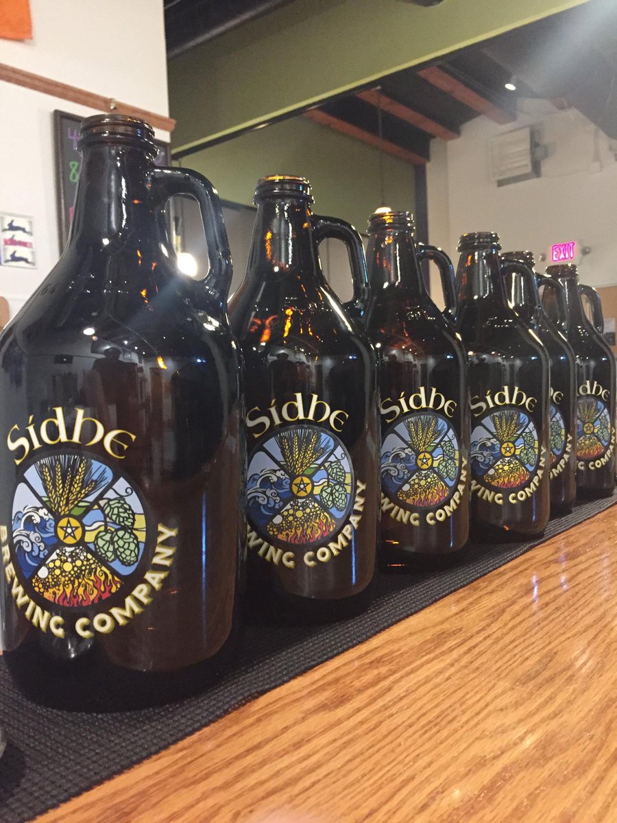 SidheBrewing's tweet photo. Only a few more hours before we turn our taps off. If you have some growlers to fill come on down or just stop in for a pint! https://t.co/fhjxOrbMTL