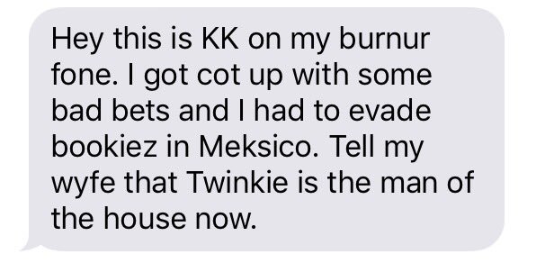 VanleyRoberts's tweet photo. I imagine you all woke up to a text like this. @KevinKleinLIVE https://t.co/ynQd3oL7Lg