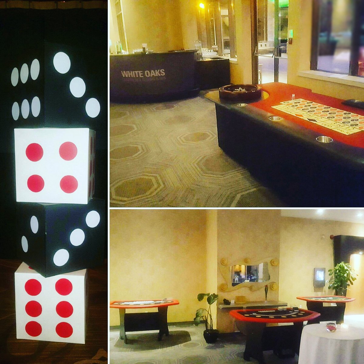 maineventfun's tweet photo. Day or Night - Main Event is there for you! #casinonight #coporate #teambuilding
House always Wins when booking with #maineventfun! https://t.co/zUe50RjNxT