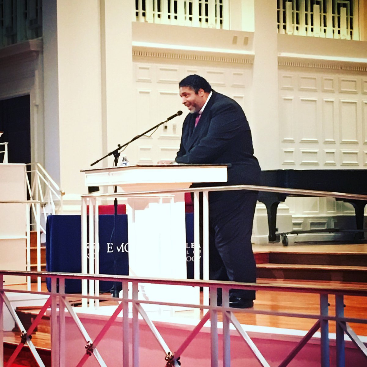CandlerTheology's tweet photo. Rev. Dr. William Barber bringing a prophetic word tonight. #relevantword https://t.co/NCTFoTm7w1