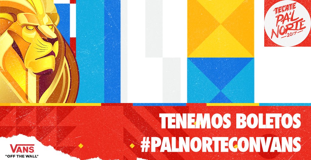 ¿Quieres ir al <a href="/PalNorteOficial/">PN</a>? ¡Tenemos boletos! Ve a nuestro Inst Stories para saber cómo bit.ly/2mZQwoM #PalNorteConVans. 😎
