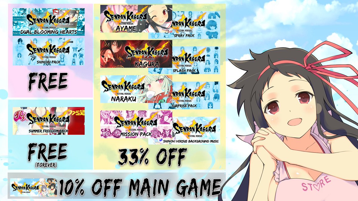 REVIEW - Senran Kagura Estival Versus - Use a Potion!