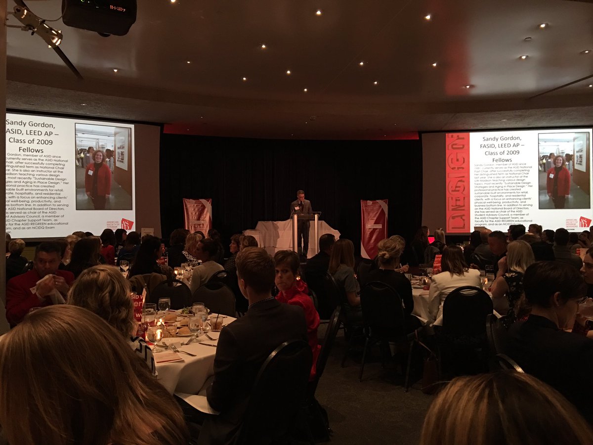 JackieP_EUA's tweet photo. Excited to be at the @asidwi #Wisconsin awards! #designmatters #designinspires #architecture @EUA https://t.co/mACLB3FEJw