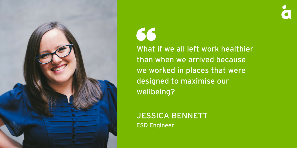 Can buildings make us happier &amp; healthier? Jessica Bennett to run a #WELLBuildingStandard workshop at #SydneyBuild bit.ly/2mNvlVS