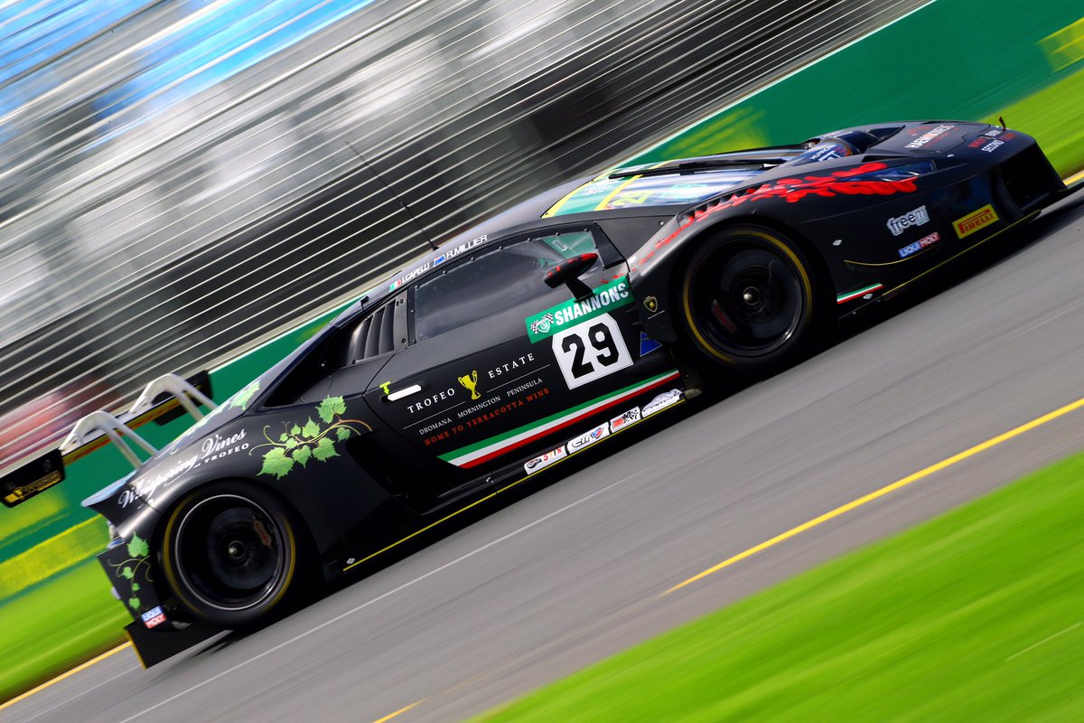Great drive from Ryan Millier in <a href="/AustralianGT/">🇦🇺🏆 Australian GT</a> Race 2 at the #AusGP finishing 9th after starting 14th #Pirelli #Lamborghini #HuracanGT3