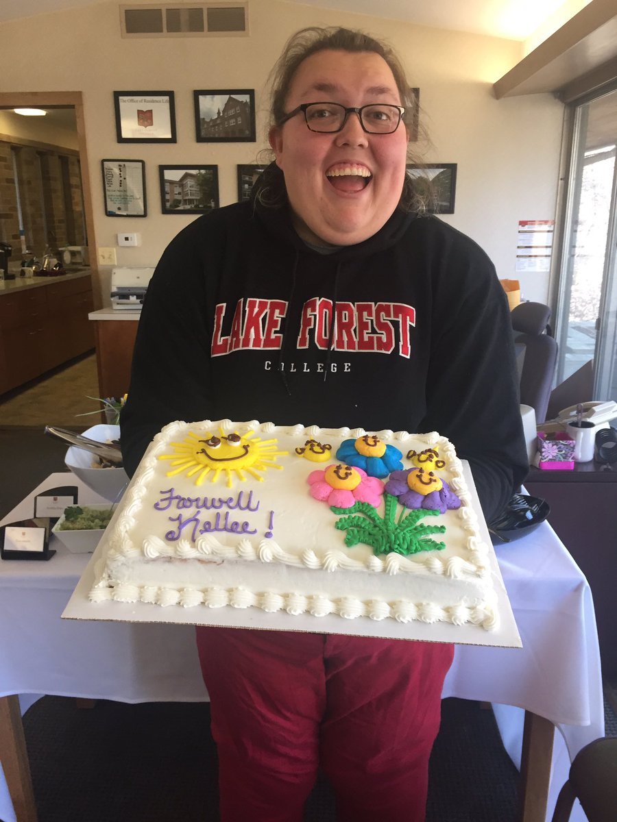 LFCResLife's tweet image. Today was @kelkelsteff's last day at #LFCreslife. We'll miss you, Kellz, but you're a Forester Forever. #lfcollege
