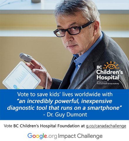 BC Children's Hospital Research Institute (@bcchresearch) on Twitter photo Smartphone-based, incredibly powerful, inexpensive... Why Dr. Guy Dumont says #votebcchf. <a href="/eceubc/">UBC Electrical & Computer Engineering</a> <a href="/ubcappscience/">UBC Applied Science</a> bit.ly/votebcchf Smartphone-based, incredibly powerful, inexpensive... Why Dr. Guy Dumont says #votebcchf. <a href="/eceubc/">UBC Electrical & Computer Engineering</a> <a href="/ubcappscience/">UBC Applied Science</a> bit.ly/votebcchf
