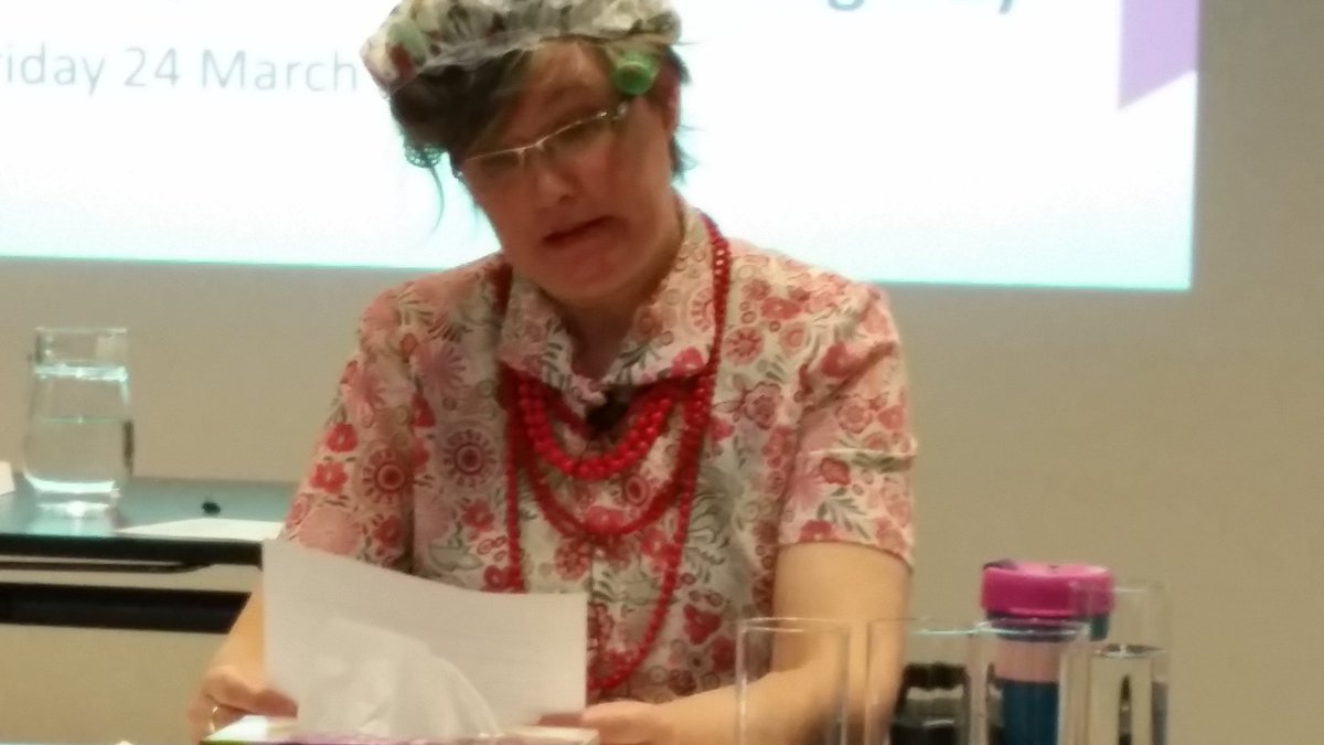 JenMCampbell's tweet photo. Our very own agony aunt #monlib https://t.co/mDV1CIjrsg