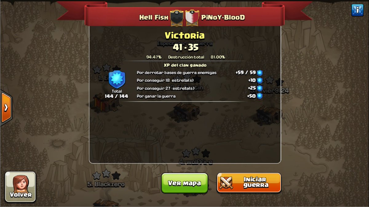 Victoria numer 192! vamos por todo! <a href="/HellFishCocArg/">Hell Fish Coc</a> Se puede se puede!!. :D! mas cerca de la 200! se vienen muchas cosas lindas!