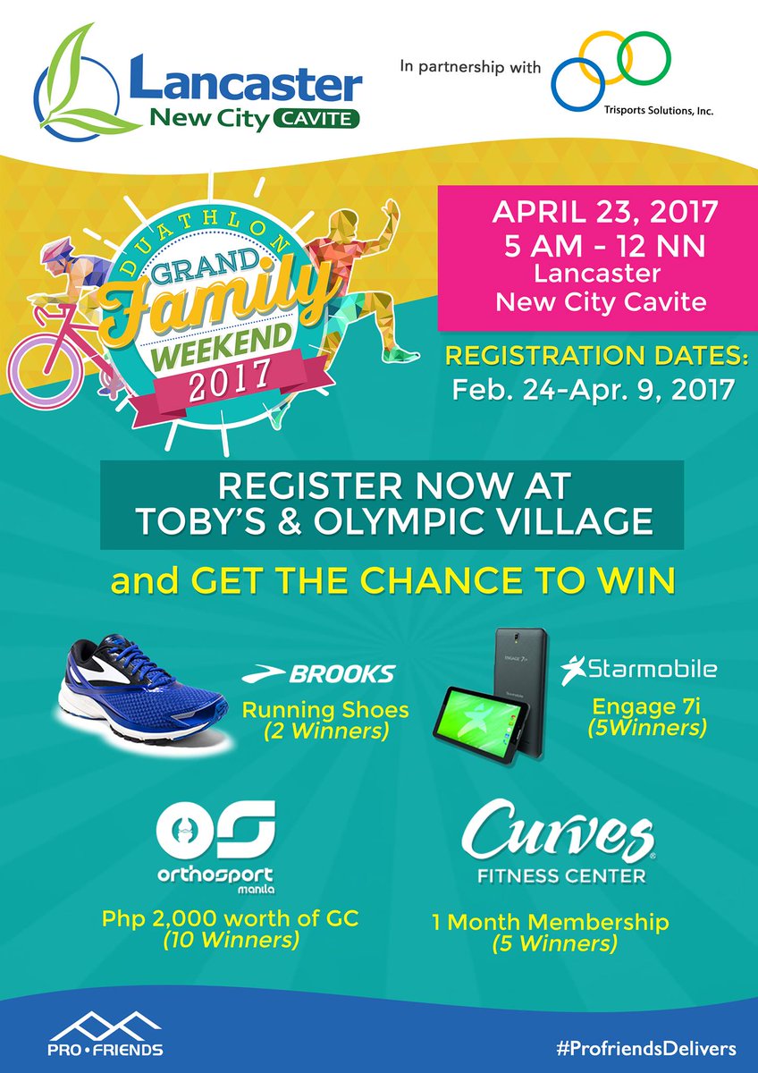 flmirey's tweet photo. @Blissiod you might want to join the Duathlon and Family Fun Run 2017 #ProfriendsDelivers https://t.co/94ViBpwYPK
