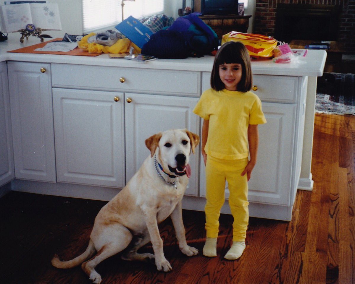 iceddarkroast's tweet photo. My mom sent me some pup day pics of my childhood dog Chief :'^) https://t.co/XWmcDlsAoL