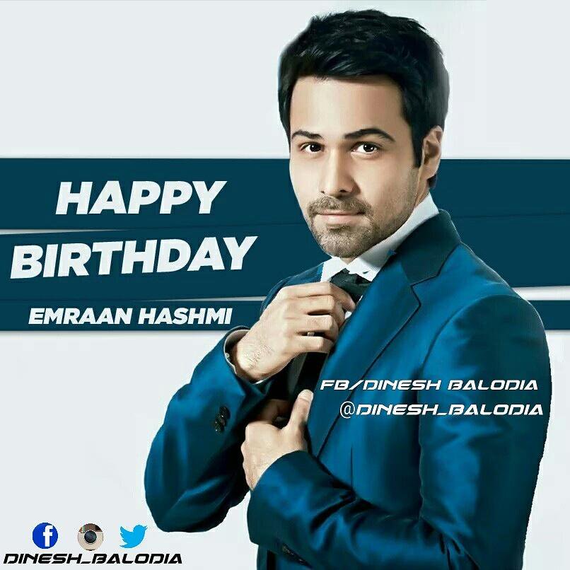 \"Happy Birthday Emraan Hashmi\" 