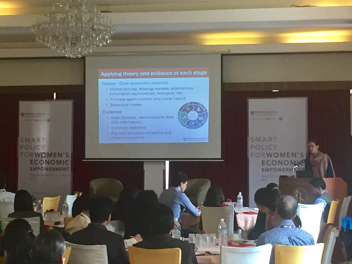 EPoDHarvard's tweet image. #SmartPolicy design requires combining theory and evidence at every stage #BCURENepal #GenderDialogue @AAlex_A @DRinnert