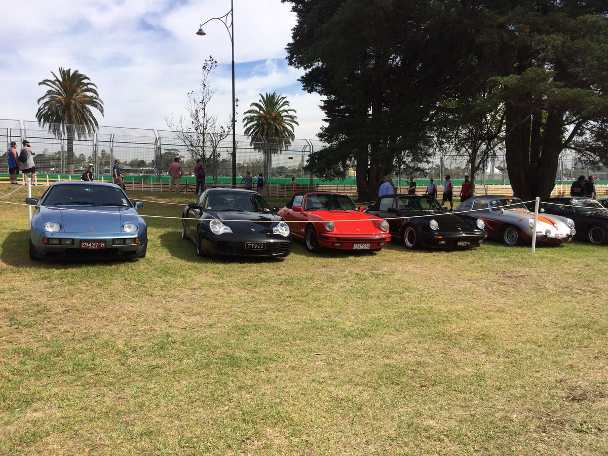 PorscheClubVic's tweet photo. @PorscheClubVic at Auto Avenue display at @ausgrandprix #porsche #AusGP #autoavenue #F1 #911 #356 #944 #928 #968CS #F1GP https://t.co/rC8m4Pu4Gy