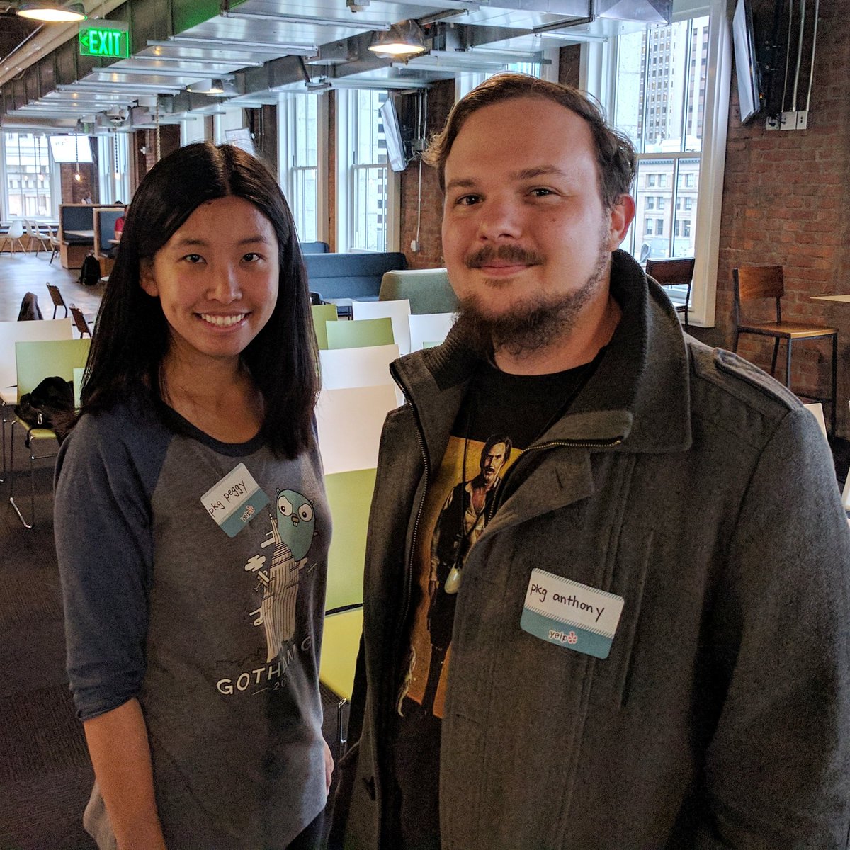 _peggyli's tweet image. We&apos;re a pkg deal! #golang #gosf #gopherfriends