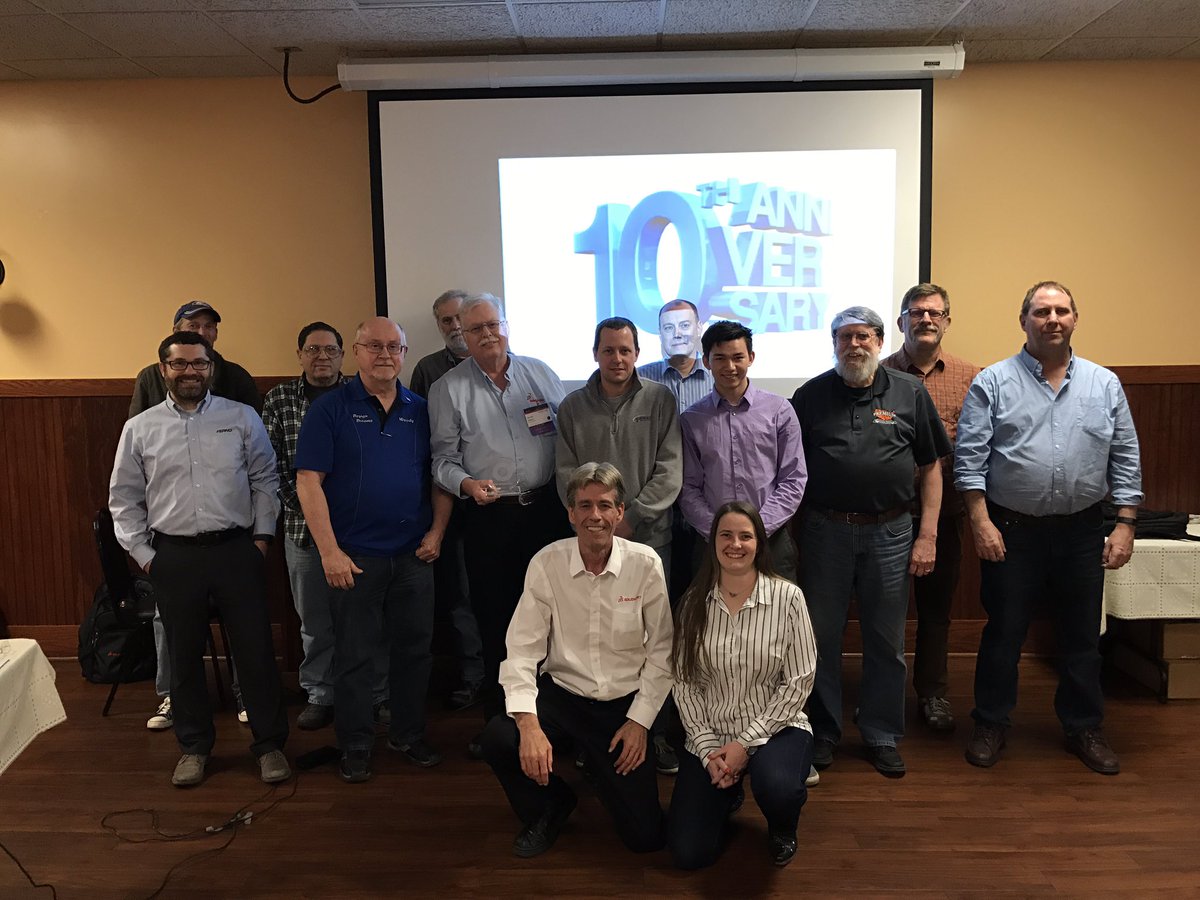 radams1975's tweet photo. Our User group 10 years anv meeting.#SOLIDWORKS #SWUGN https://t.co/8nVZGaq6cD