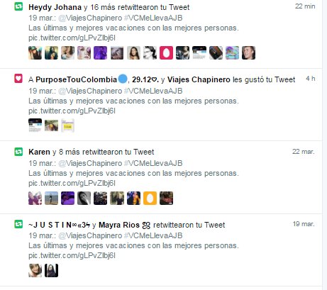 Juannnpfive's tweet photo. @ViajesChapinero  En las notificaciones salen 28 personas que me han dado RT y en la foto aparece que tengo 56 https://t.co/iJx6lzuKb8