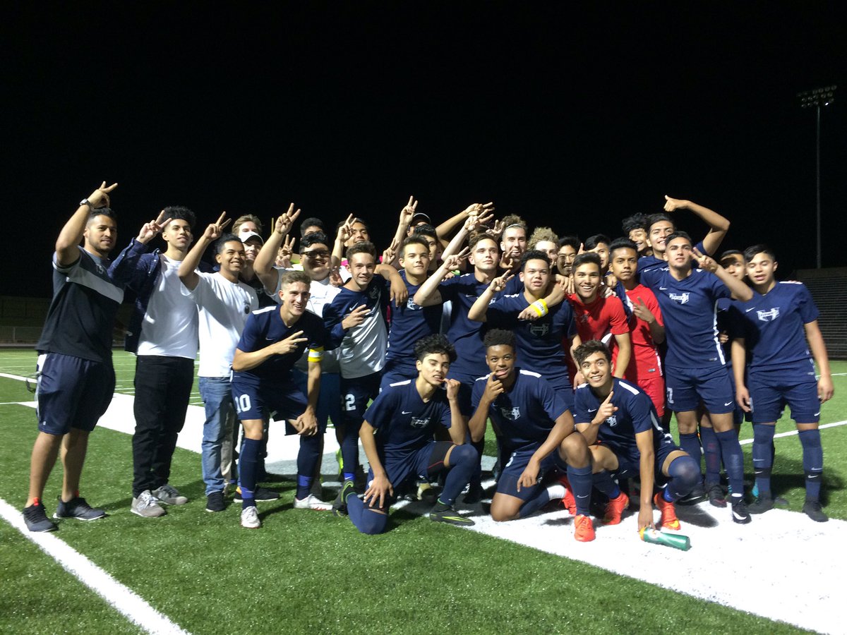 Boys Soccer team defeat the Anderson Trojans 5-3 and advance to the 2nd Round State Playoffs. #HawkYeah <a href="/hawkboysoccer/">Hawks Boys Soccer⚽️</a> <a href="/HawkNationHHS/">HawkNation Principal</a>