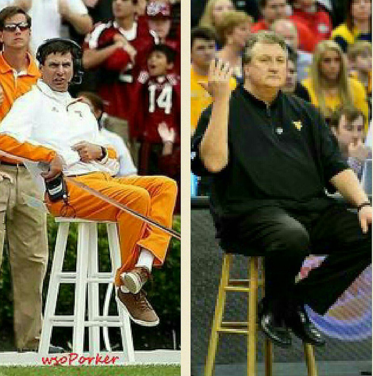 CoachAGregory's tweet image. Who wore it better? #stoolsample