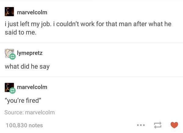 CauseWereGuys's tweet photo. I left my job today.. https://t.co/pHAVsd7eo5