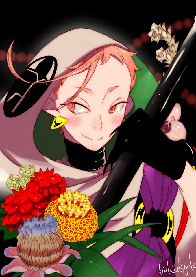 今年入って描いたのあんまなかった(・A・) のでもっと描きたいス #私が描いた岩融を置いておくので疲れた時に見て癒されてください 