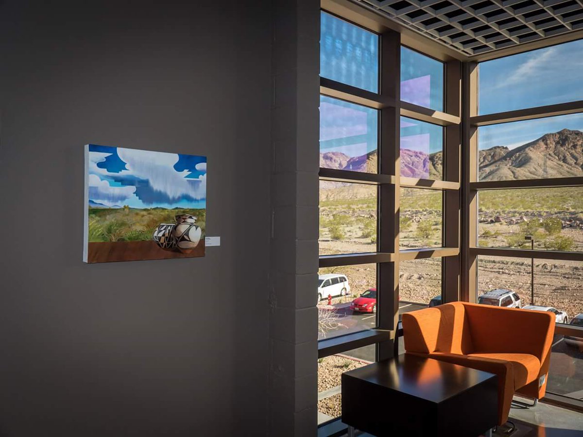 ambrommel's tweet photo. Fawn Douglas
Paiute Landscape
oil on canvas
2014
#NSCartcollection #NSCarts
#NvBigGive #givewhereyoulive #ArtsandCulture @NevadaState https://t.co/0x2t9YcSt4