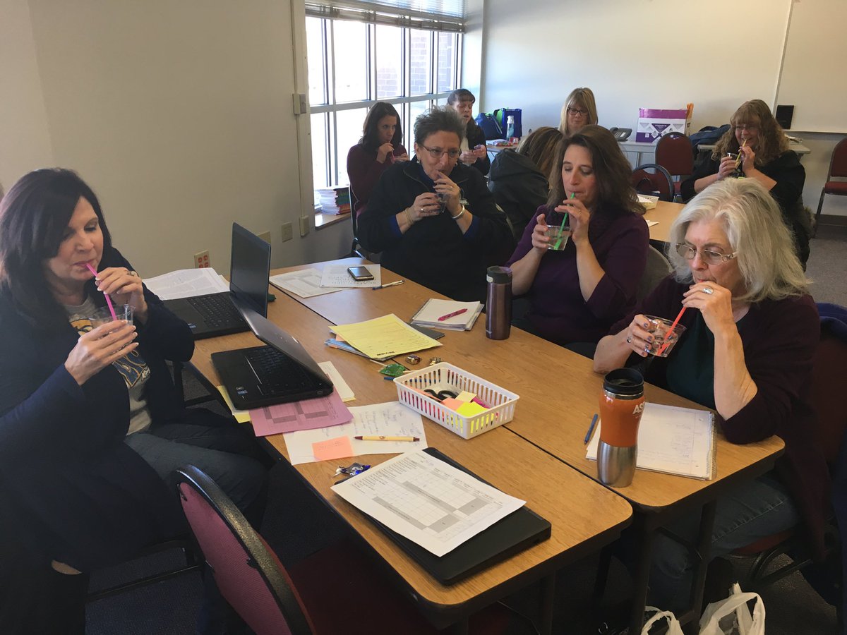 feldman_christy's tweet photo. TLCs learning the power of protecting your voice!  Believe it or not- it's very important for coaches and teachers. #d11icss https://t.co/bafNlh73iD