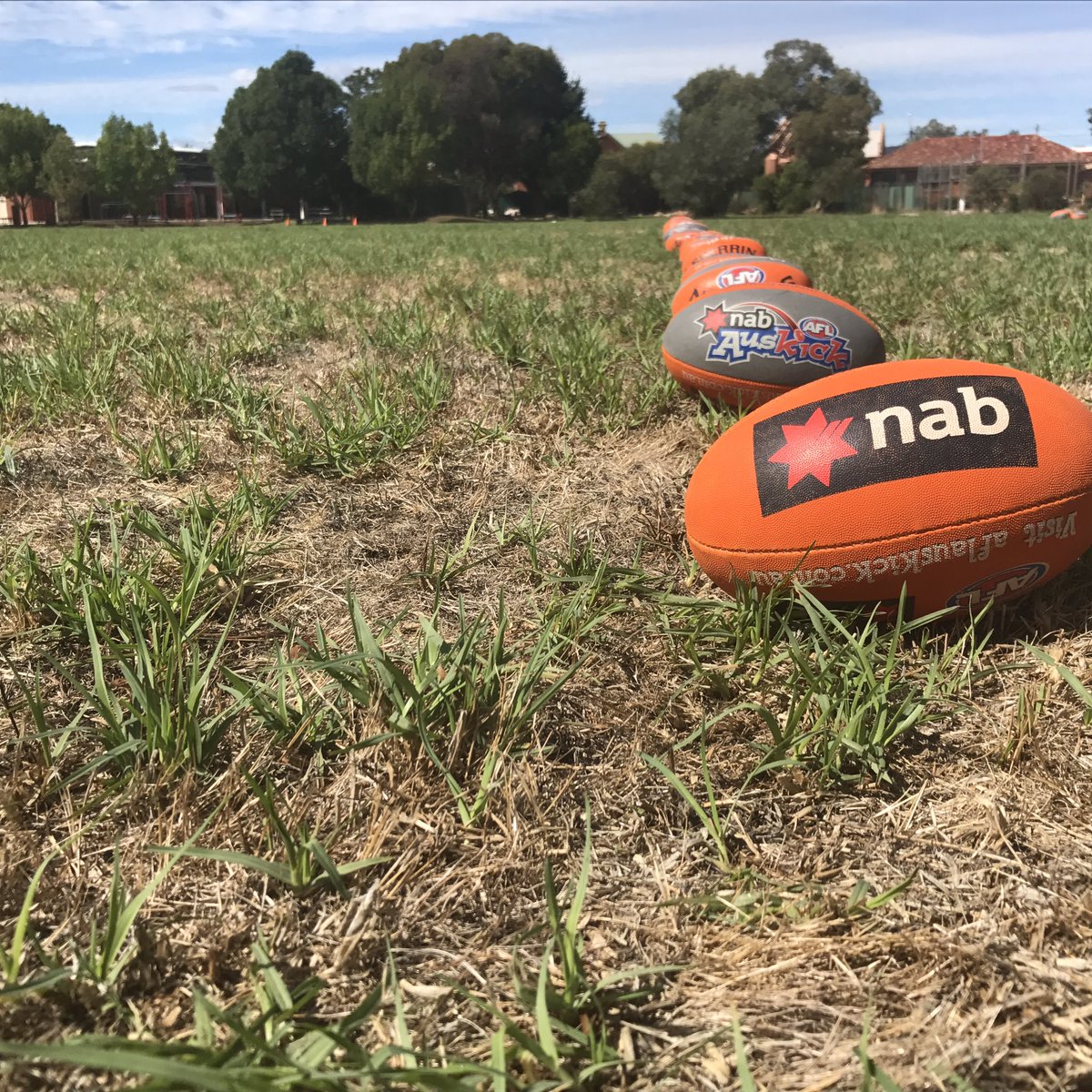 St Patrick's Holbrook footys are in line while <a href="/AFLAuskick/">NAB AFL Auskick</a> registrations are online