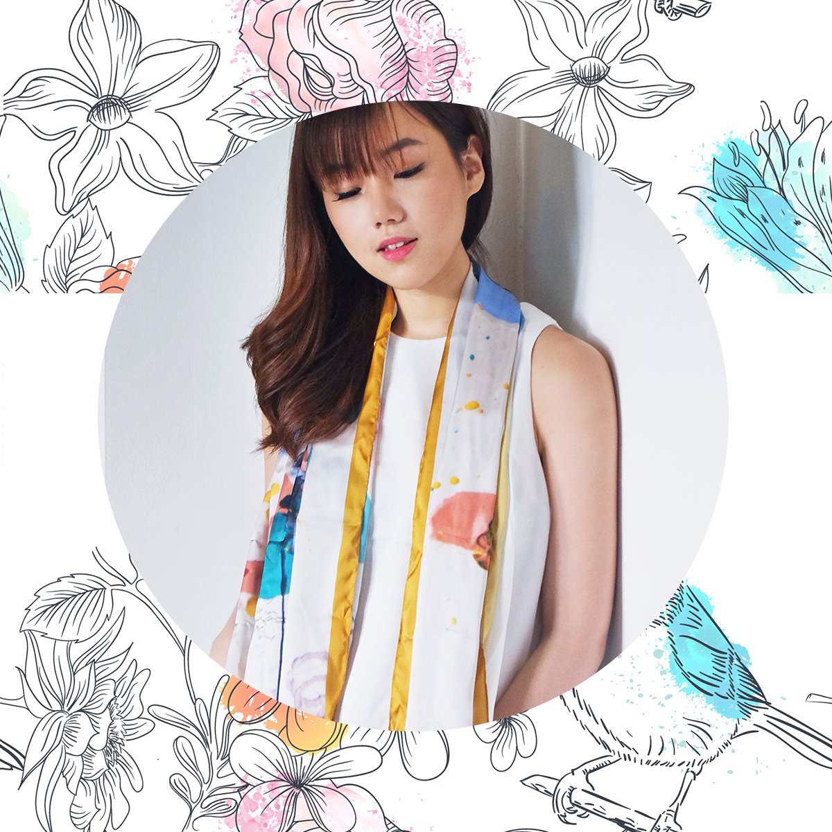 Ms. Pamela with Maluku shawl from #StellaRissa. One charity project from <a href="/stellarissa/">stella rissa</a> and <a href="/doctorSHARE/">doctorSHARE</a>. Shop online: bit.ly/2mKzY3h