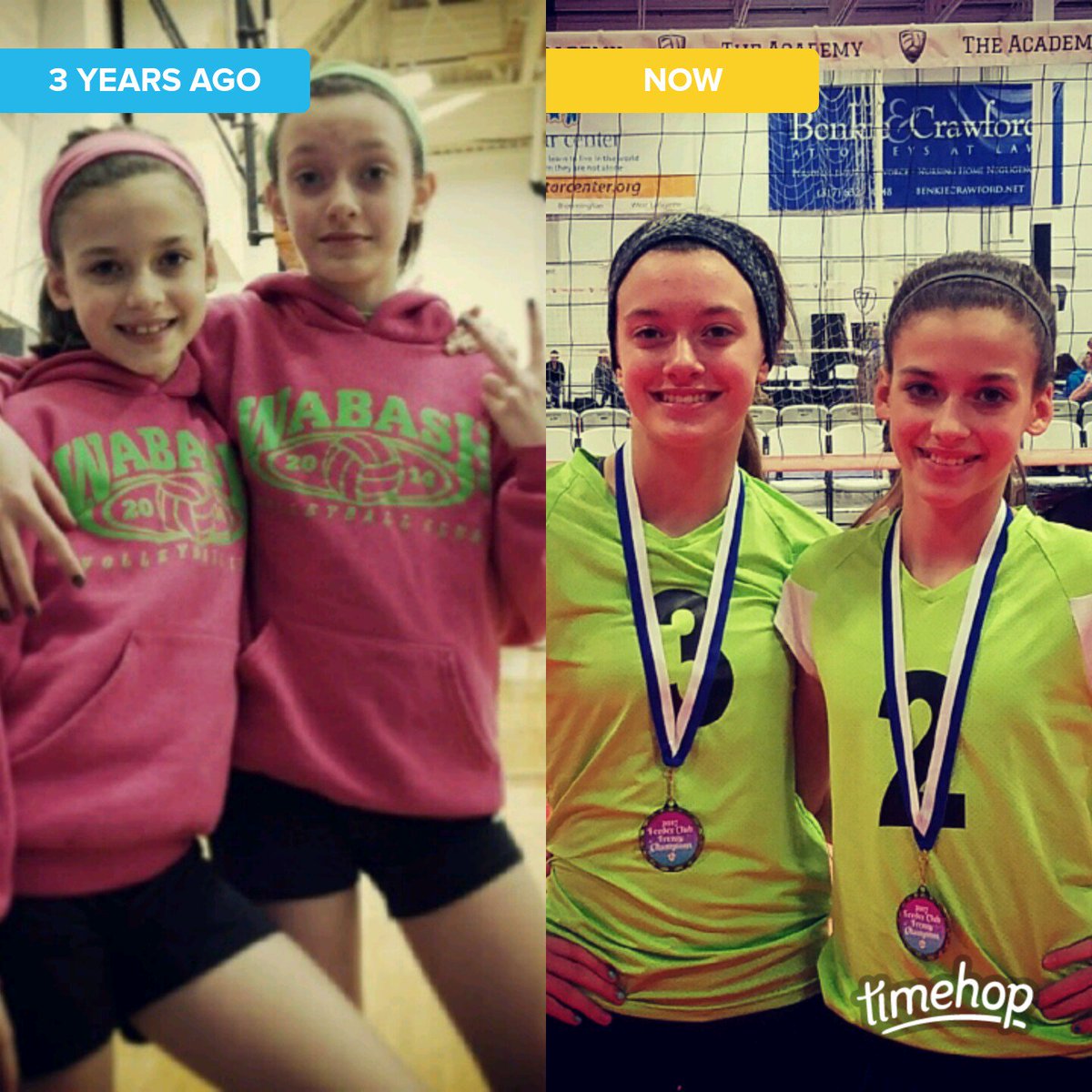 chelsmonty04's tweet photo. O my how they have changed #growingup #alwaysanapache #volleyballitsinourblood #outsidehitter #middlehitter #mlk https://t.co/YUGNNCYfEa