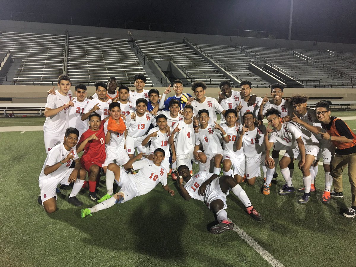 fabenavides's tweet photo. Hard fought &amp; big win for @SamTexanSoccer! Great job! @SamHoustonHS https://t.co/pXNmk8sUTq