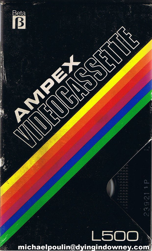 finleysonfilm's tweet image. This, for us, was the portal. 3 movies per Ampex at EP speed. Heavy enough to stress a car's shocks if you put it in the trunk. Beautiful.