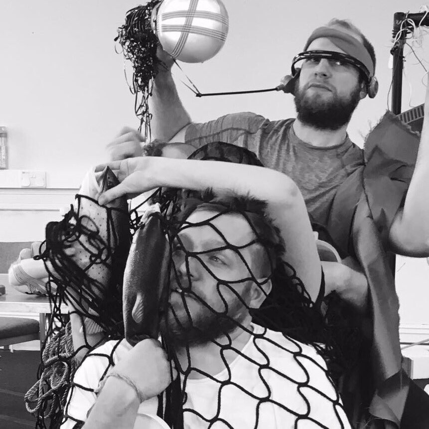 TomosPeg's tweet image. Yes Jason, you cuddle that fish in the net, meanwhile Hercules- EVER VIGILANT! @ArgoWales