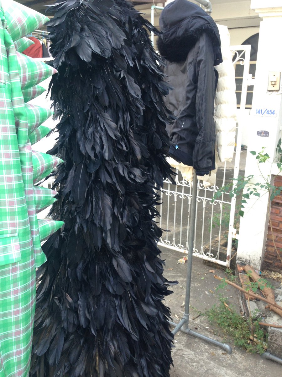jjungz_'s tweet photo. เวิร์คพ้อย ส่งชุดอีกา และทุเรียนมาซักที่ร้านซักรีดในซอย
คนมาถ่ายรูปเยอะมาก ดีใจเห็นแบบใกล้ๆ #themasksinger https://t.co/S6qa9EEvRT
