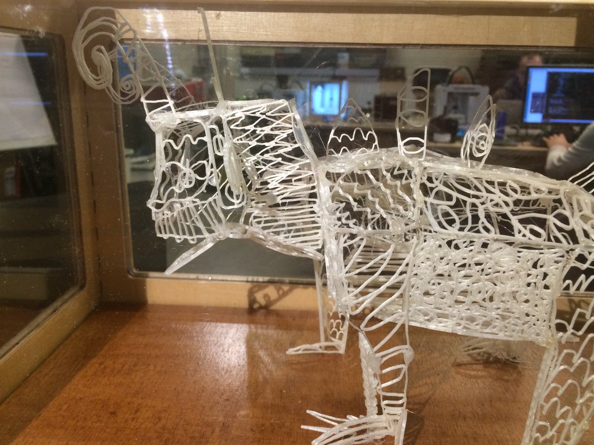 KunstCentraal's tweet photo. Kom jij zondag naar de eendagstentoonstelling 3D Dierenparade @Makeblijde? Bekijk de fantasiedieren van groep 8 en print je eigen ontwerp! https://t.co/6wICnzeTF8